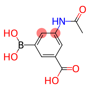 (3-ACETAMINDO-5-CARBOXY)PHENYLBORONIC ACID
