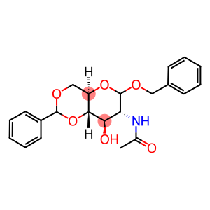 N-ACETYL-ALPHA-BENZYL-4,6-O-BENZYLIDENE-D-GLUCOSAMINIDE