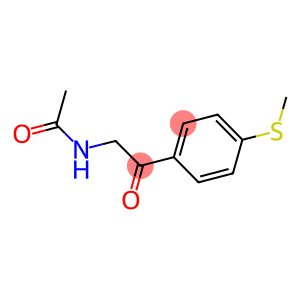 A-ACETAMINO-4-METHYL MERCAPTOACETOPHENONE