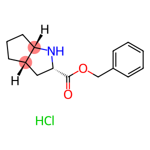 (2A,3Ab,6Ab)Octahydro Cyclopenta [B]Pyrrole-2-Carboxylic Acid Phenylmethyl Ester Hydrochloride