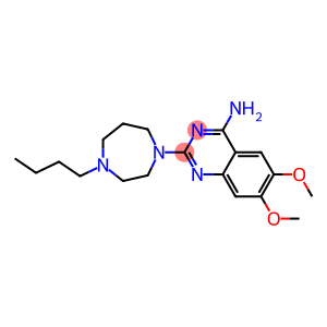 2-(4-Butylhexahydro-1H-1,4-diazepin-1-yl)-4-amino-6,7-dimethoxyquinazoline