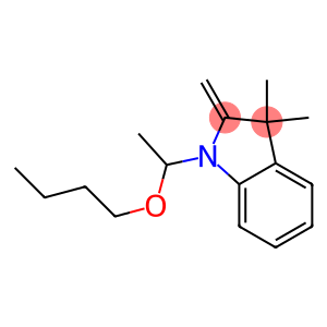 1-(1-Butyloxyethyl)-3,3-dimethyl-2-methyleneindoline