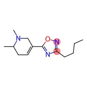 3-Butyl-5-[(1,2,5,6-tetrahydro-1,6-dimethylpyridin)-3-yl]-1,2,4-oxadiazole