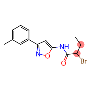 2-BROMO-N-(3-M-TOLYLISOXAZOL-5-YL)BUTANAMIDE
