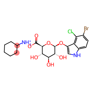 5-BROMO-4-CHLORO-3-INDOLYL-B-D-GLUCURONIDE CYCLOHEXYLAMINE SALT