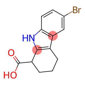 6-BROMO-1,2,3,4-TETRAHYDROCARBAZOLE-1-CARBOXYLIC ACID