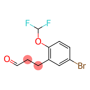 3-(5-BROMO-2-DIFLUOROMETHOXY-PHENYL)-PROPIONALDEHYDE