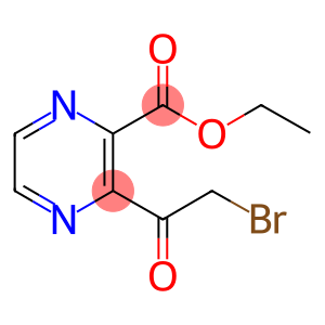 3-(2-BROMO-ACETYL)-PYRAZINE-2-CARBOXYLIC ACID ETHYL ESTER