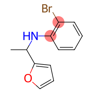 2-bromo-N-[1-(furan-2-yl)ethyl]aniline