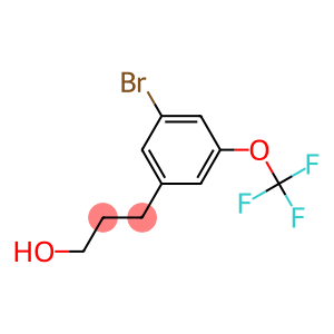 3-(3-bromo-5-(trifluoromethoxy)phenyl)propan-1-ol
