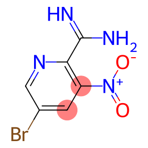 5-bromo-3-nitropyridine-2-carboxamidine