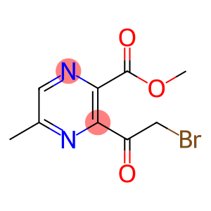 3-(2-BROMO-ACETYL)-5-METHYL-PYRAZINE-2-CARBOXYLIC ACID METHYL ESTER