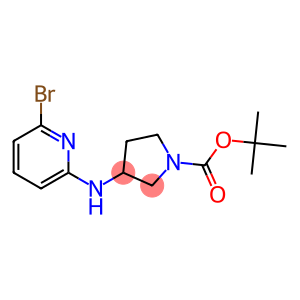 3-(6-溴-吡啶-2-基氨基)-吡咯烷-1-羧酸叔丁酯