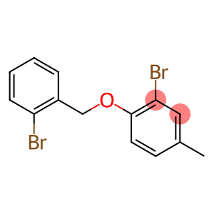 2-bromo-1-[(2-bromophenyl)methoxy]-4-methylbenzene