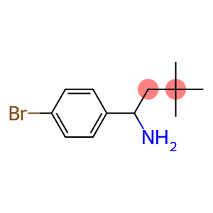 1-(4-bromophenyl)-3,3-dimethylbutan-1-amine