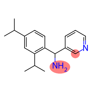 [2,4-bis(propan-2-yl)phenyl](pyridin-3-yl)methanamine