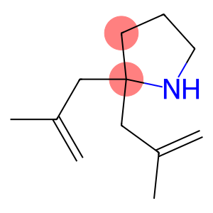 2,2-bis(2-methyl-2-propenyl)pyrrolidine