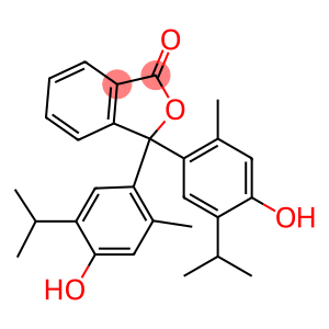 3,3-bis(4-hydroxy-5-isopropyl-2-methylphenyl)-2-benzofuran-1(3H)-one