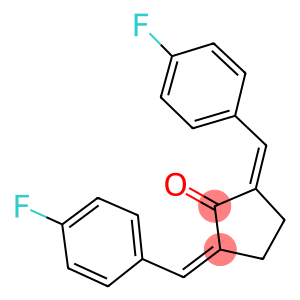 2,5-bis(4-fluorobenzylidene)cyclopentanone