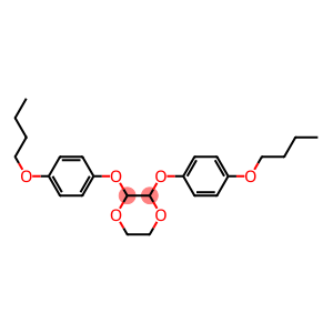 2,3-bis(4-butoxyphenoxy)-1,4-dioxane
