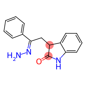 3-(B-HYDRAZONOPHENETHYL)-2-INDOLINONE