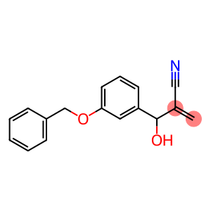 2-{[3-(benzyloxy)phenyl](hydroxy)methyl}prop-2-enenitrile