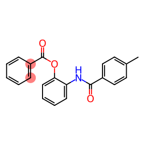 Benzoic acid 2-(4-methylbenzoylamino)phenyl ester