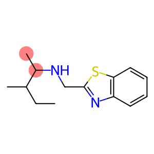 (1,3-benzothiazol-2-ylmethyl)(3-methylpentan-2-yl)amine