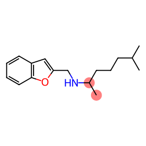 (1-benzofuran-2-ylmethyl)(6-methylheptan-2-yl)amine