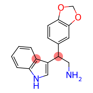 2-(1,3-BENZODIOXOL-5-YL)-2-(1H-INDOL-3-YL)ETHANAMINE