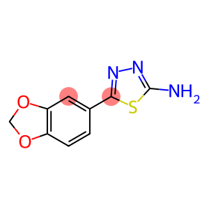 2-AMINO-5-(3,4-METHYLENEDIOXYPHENYL)-1,3,4-THIADIAZOLE