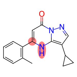 3-cyclopropyl-5-(2-methylphenyl)pyrazolo[1,5-a]pyrimidin-7(4H)-one