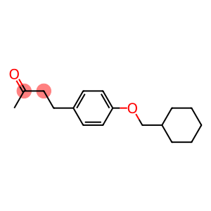 4-[4-(cyclohexylmethoxy)phenyl]butan-2-one