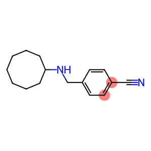 4-[(cyclooctylamino)methyl]benzonitrile