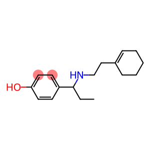 4-(1-{[2-(cyclohex-1-en-1-yl)ethyl]amino}propyl)phenol