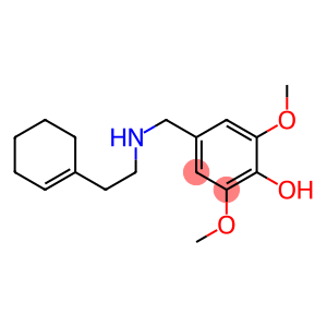 4-({[2-(cyclohex-1-en-1-yl)ethyl]amino}methyl)-2,6-dimethoxyphenol