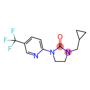 1-(CYCLOPROPYLMETHYL)-3-[5-(TRIFLUOROMETHYL)PYRIDIN-2-YL]IMIDAZOLIDIN-2-ONE