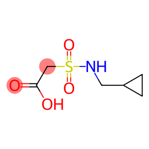 2-[(cyclopropylmethyl)sulfamoyl]acetic acid