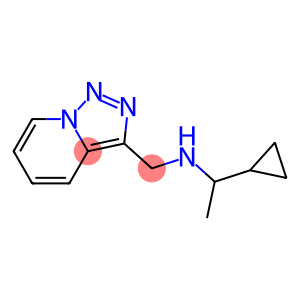 (1-cyclopropylethyl)({[1,2,4]triazolo[3,4-a]pyridin-3-ylmethyl})amine