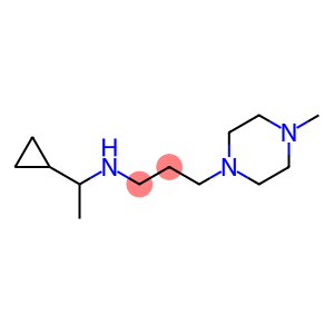 (1-cyclopropylethyl)[3-(4-methylpiperazin-1-yl)propyl]amine