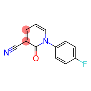 3-Cyano-1,2-dihydro-1-(4-fluorophenyl)-2-oxopyridine