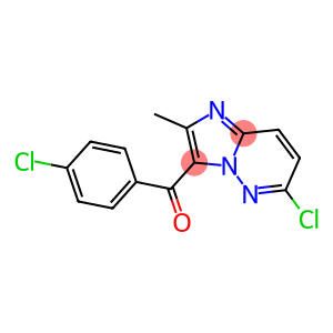 (6-CHLORO-2-METHYLIMIDAZO[1,2-B]PYRIDAZIN-3-YL)(4-CHLOROPHENYL)METHANONE