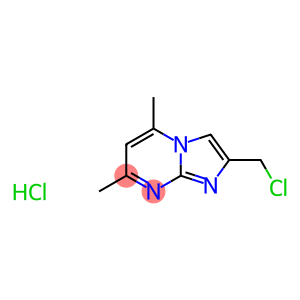 2-(CHLOROMETHYL)-5,7-DIMETHYLIMIDAZO[1,2-A]PYRIMIDINE HYDROCHLORIDE