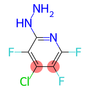 4-CHLORO-2,3,5-TRIFLUORO-6-HYDRAZINOPYRIDINE