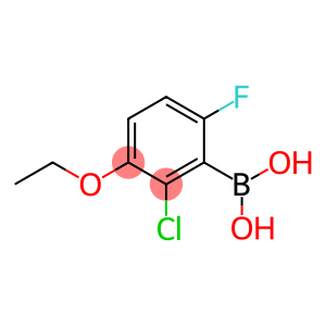 2-Chloro-3-ethoxy-6-fluorobenzeneboronic acid