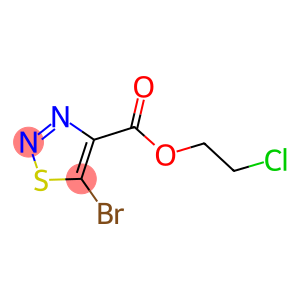 2-CHLOROETHYL 5-BROMO-1,2,3-THIADIAZOLE-4-CARBOXYLATE