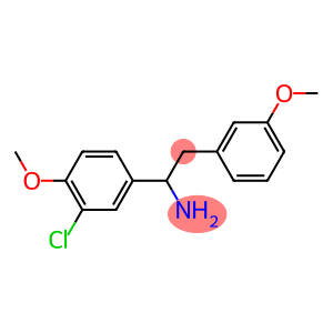 1-(3-chloro-4-methoxyphenyl)-2-(3-methoxyphenyl)ethan-1-amine