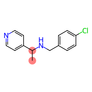 [(4-chlorophenyl)methyl][1-(pyridin-4-yl)ethyl]amine