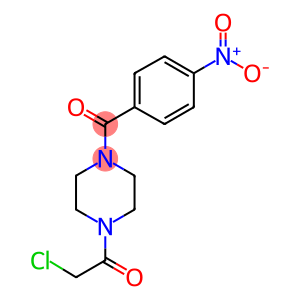 2-CHLORO-1-[4-(4-NITRO-BENZOYL)-PIPERAZIN-1-YL]-ETHANONE