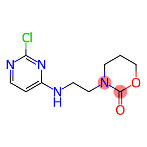3-{2-[(2-chloropyrimidin-4-yl)amino]ethyl}-1,3-oxazinan-2-one